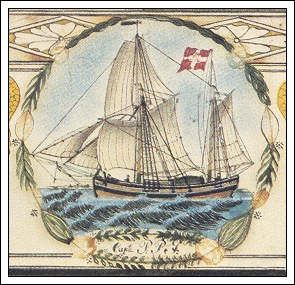 Kaptajn P.P. Jørgensens galease fra 1843