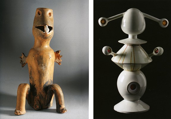 Skulpturer af Asger Jorn og Roberto Matta Skulpturer af Asger Jorn og Roberto Matta