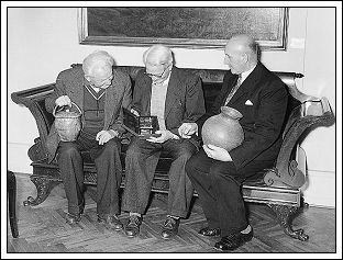 Triumviratet Peder Nielsen, Holger Hansen og K.T. Christiansen