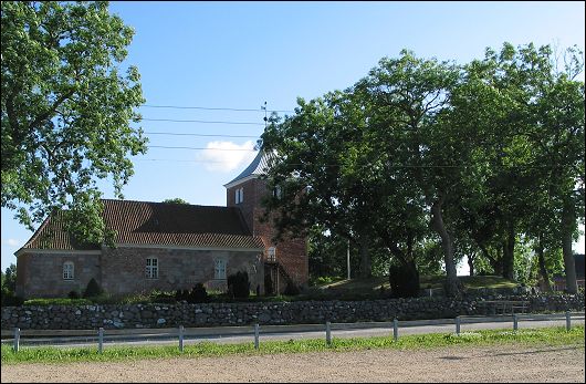 Sjørslev Kirke set fra nord