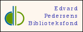 Edvard Pedersens Biblioteksfond