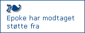 Epoke har modtaget st&oslash;tte fra