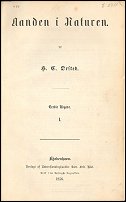 &Oslash;rsteds &Aring;nden i Naturen. 1850