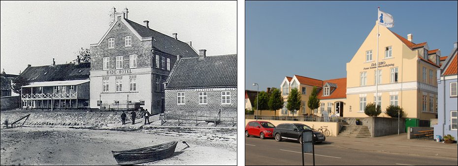 Ankersens Hotel rummer i dag Danibo
