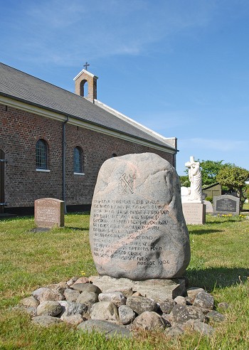 De ukendtes sømænds grav på Sønderho kirkegård