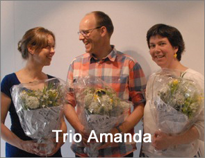 Trio Amanda, Anne Odgaard Eyermann, Ulrik Hofman Bøegh, Mette Hofman Bøegh