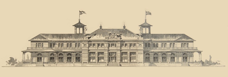 Kurhotellet tegnet af arkitekterne Janda og Puttfarcken i Hamborg