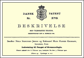 Ternedal Fuglek&oslash;jes patent
