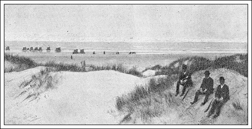 Fra Fan&oslash; Nords&oslash;bad: Klitterne og stranden