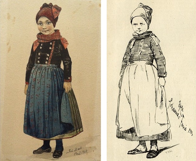 Johanne Bork. Lille Fan&oslash;pige