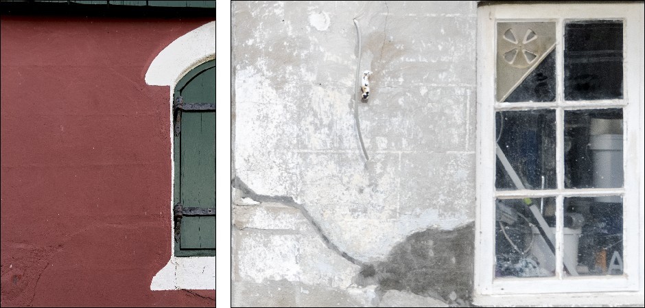 Spor af kvaderopstregningen kan satdig ses i S&oslash;nderho