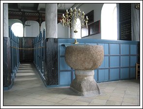 D&oslash;befonten i S&oslash;nderho Kirke