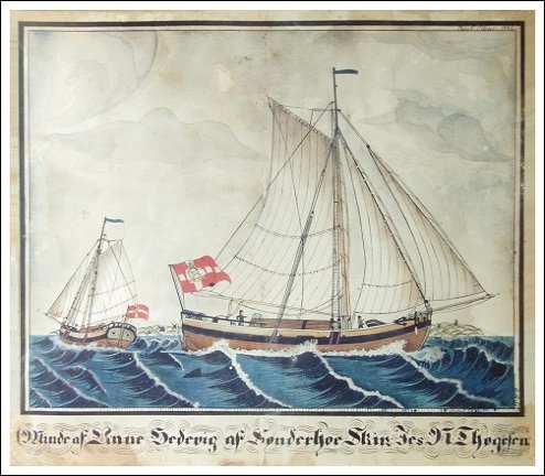 Skibsf&oslash;rer Jes Nielsen Th&oslash;gersens jagt Anne Hedevig af S&oslash;nderho