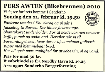 Pers Awten 2010 ved Kalvekrog i S&oslash;nderho. Fan&oslash; Ugeblad