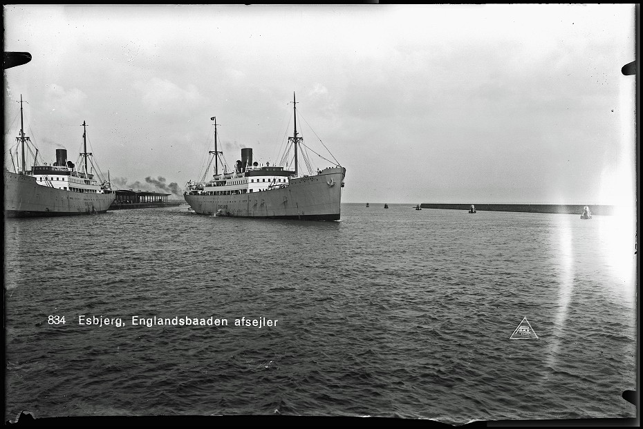 Englandsbådene i Esbjerg Havn