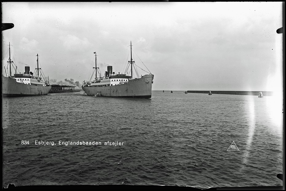 Englandsb&aring;dene i Esbjerg Havn