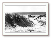 Badevogne ved Fanø Bad
