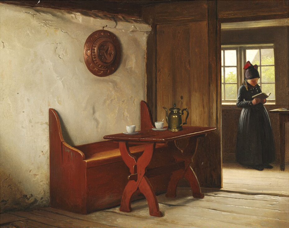 Julius Exner: Der ventes g&aelig;ster. 1891