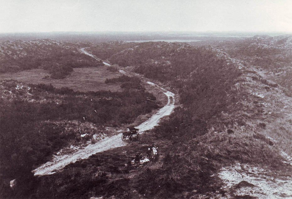 Landevejen ved P&aelig;lebjerg p&aring; S&oslash;nderho