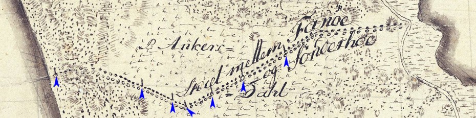 Videnskabernes Selskabs konceptkort tegnet 1797