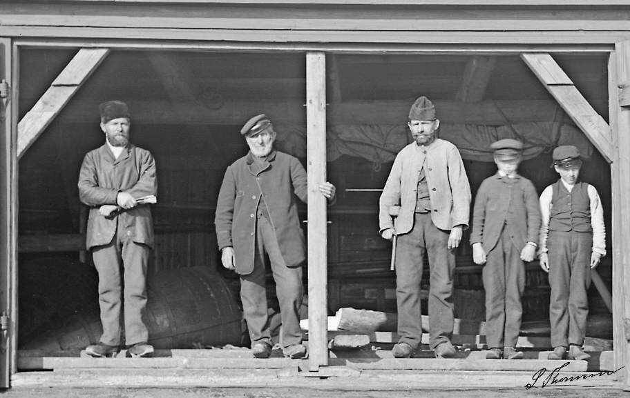 Det kgl. t&oslash;nde- eller vagerhus p&aring; S&oslash;nderho Havn f&oslash;r 1933