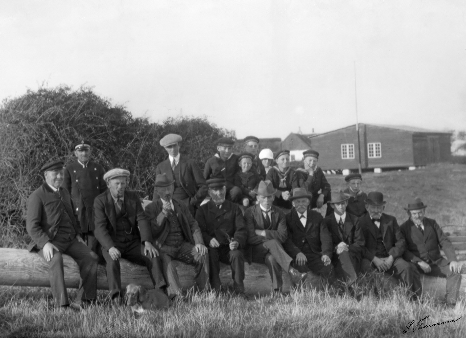 S&oslash;nderho havn f&oslash;r 1933 fotograferet af Sonnich Thomsen