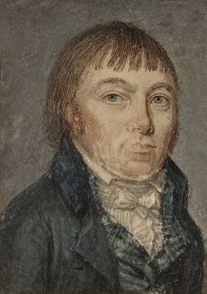 Portræt af Peder Hansen Brinch malet i Marseille 1804