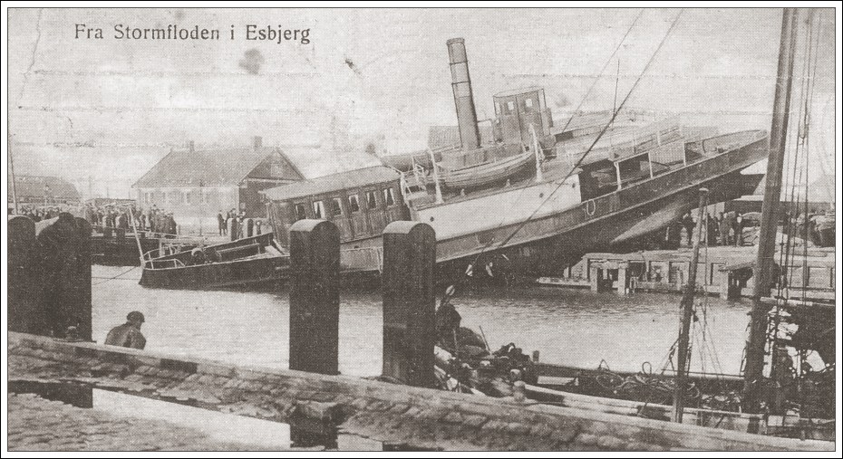 Stormfloder og digebyggeri i Sønderho 1902-1913