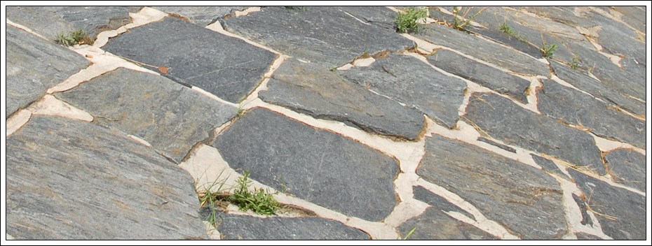 De smukke norske granitblokke fritlagte i 2013