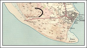 Parabelklit ved Mosdal Bjerg vest for S&oslash;nderho